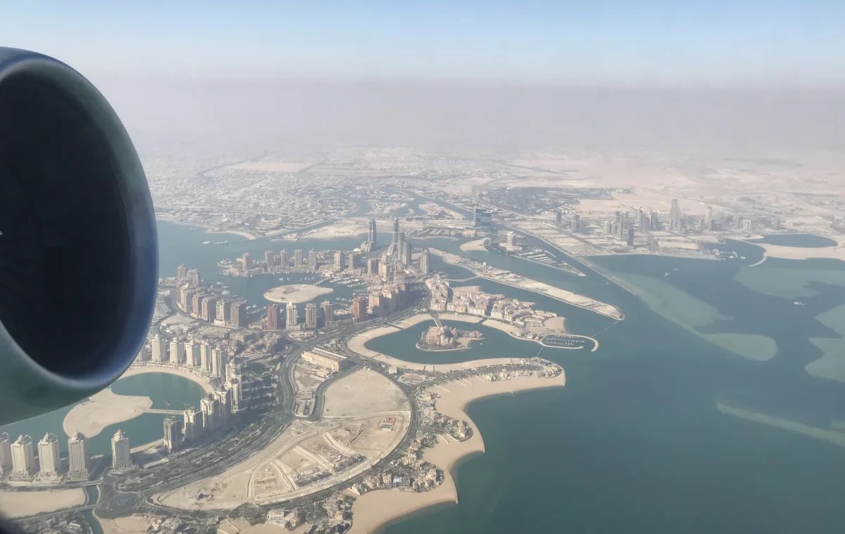 Over Quatar