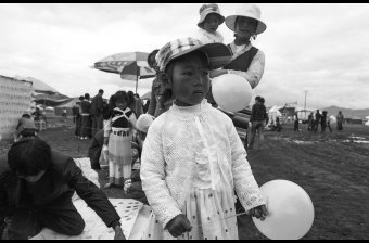 Girl with White Balloon