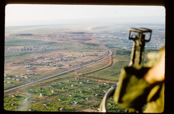 Above Tay Ninh Province