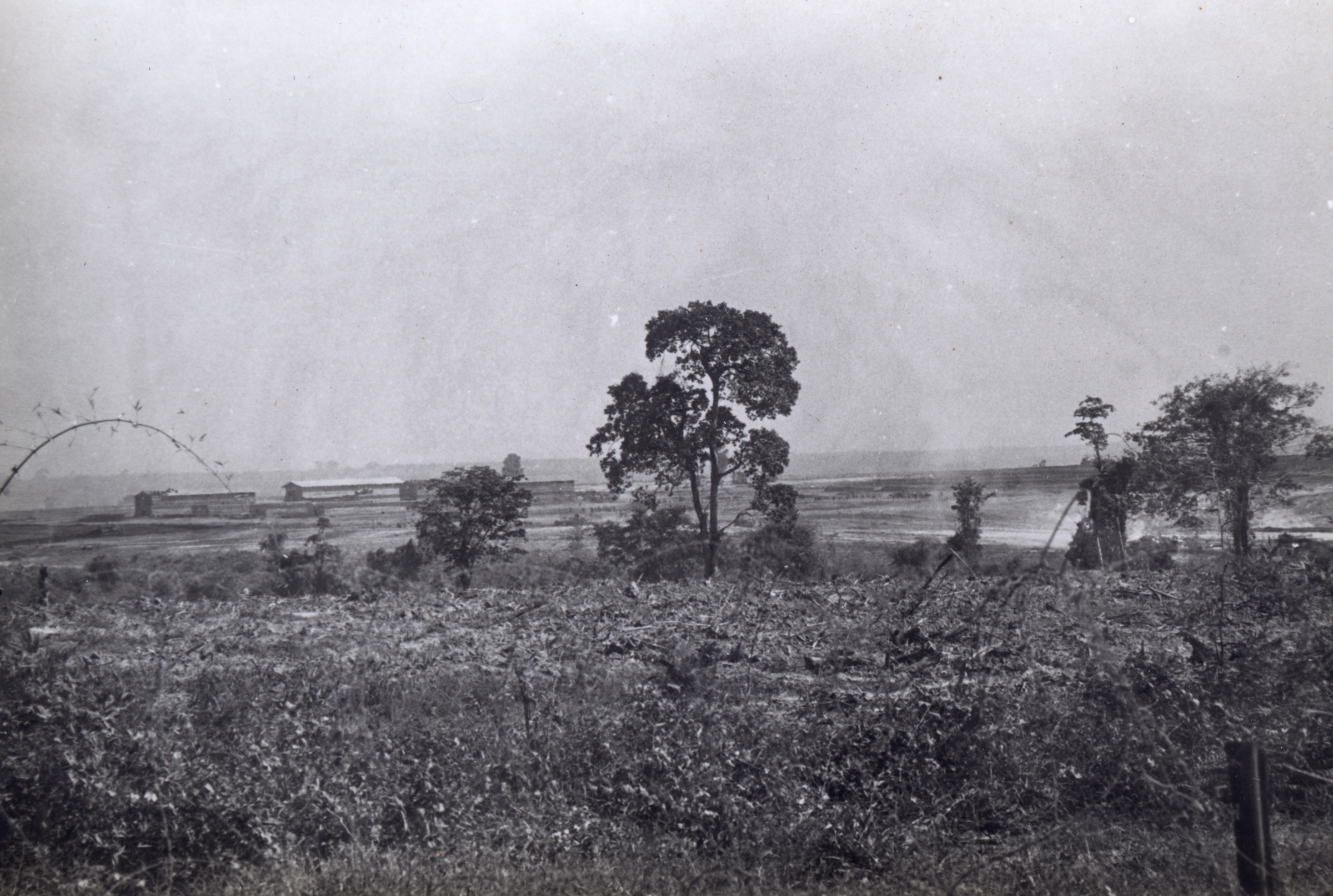 1966 view from the back of the base