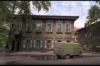 Streets in Irkutsk